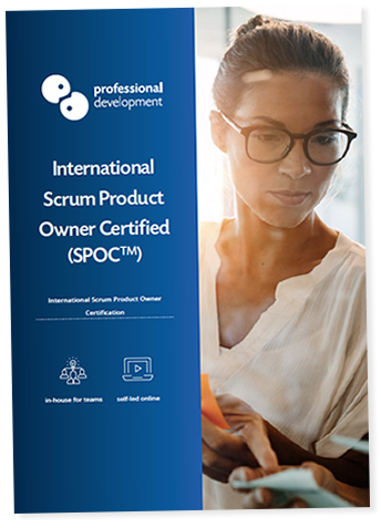 Scrum Product Owner Certified (SPOC) Course Brochure
